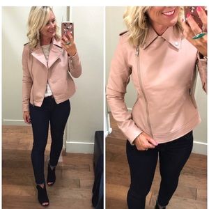 LOFT faux leather jacket